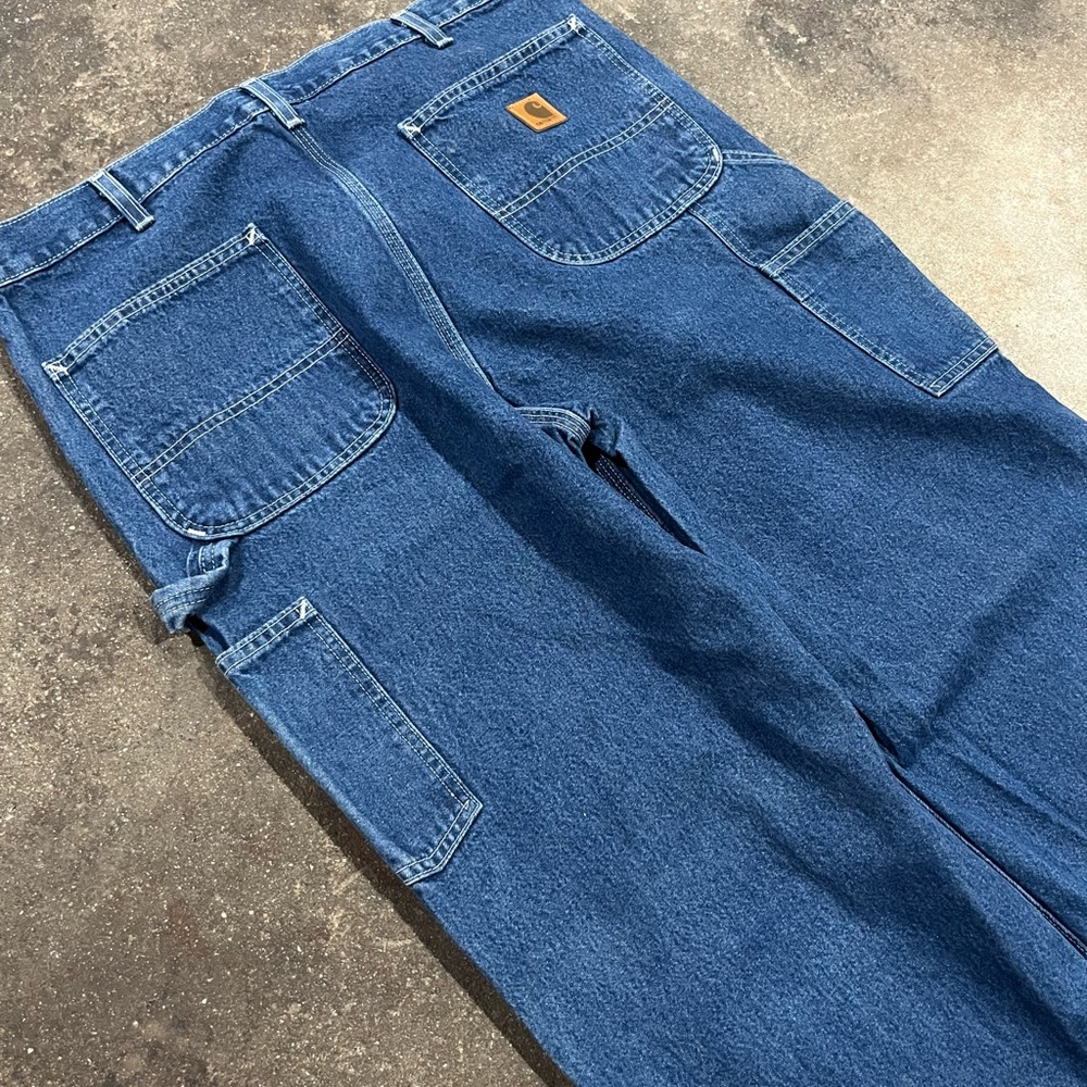 Men's Carhatt Carpenter Loose Fit Jeans, Size‎ 38x30